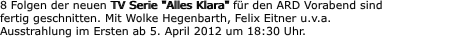 8 Folgen der neuen TV